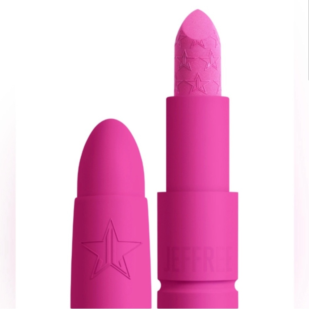 Jeffree Star Pink Messiah Velvet Trap Lipstick White NIB Cosmetics - Picture 2 of 3